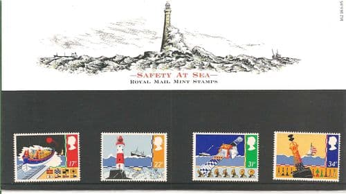 1985 Safety at Sea Presentation Pack Number 162