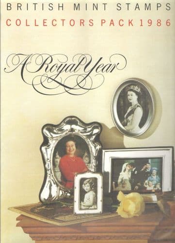 1986 Royal Mail Collectors  Year Pack 177 CP1346a