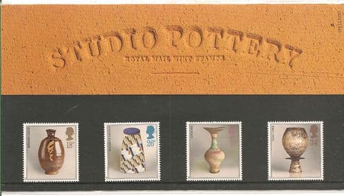 1987 Pottery Presentation Pack Number 184
