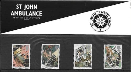 1987 St Johns Ambulance Presentation Pack Number 181
