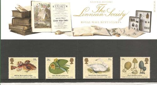 1988 Linnean Presentation Pack Number 187
