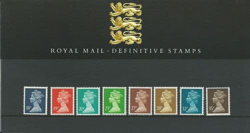 1988 Pack 15 Machin (Definitive Stamp Presentation Packs)