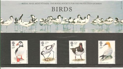 1989 Birds Presentation Pack Number 196