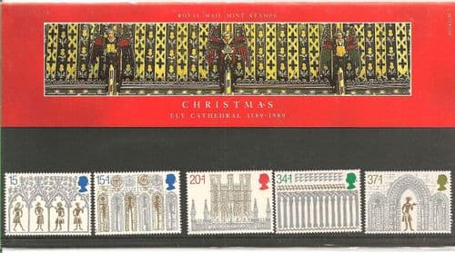 1989 Christmas Presentation Pack Number 203