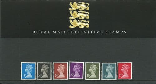 1989 Pack 19 Machin (Definitive Stamp Presentation Packs)