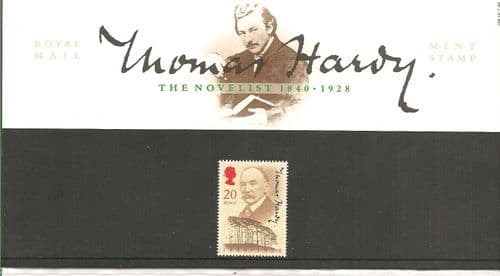 1990 Thomas Hardy Presentation Pack Number 209