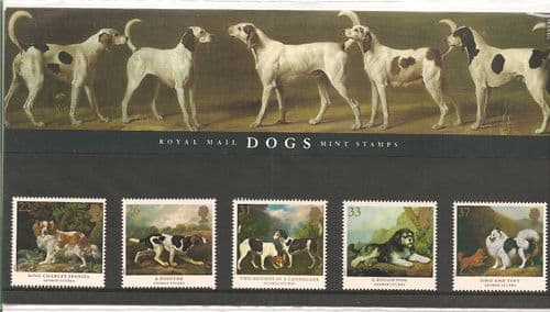 1991 Dogs Presentation Pack Number 215