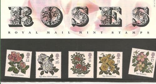 1991 Roses Presentation Pack Number 219