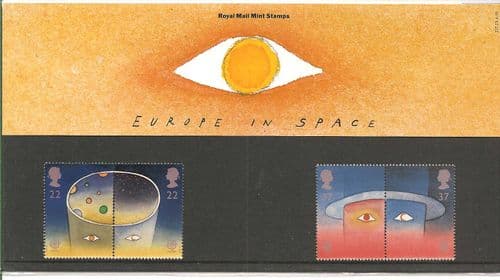 1991 Space Presentation Pack Number 217