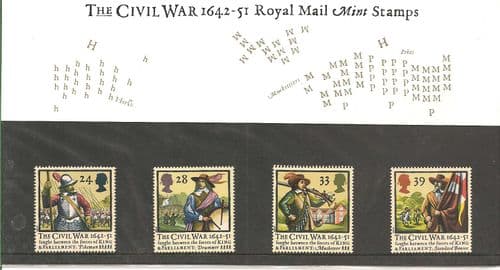 1992 Civil War Presentation Pack Number 228