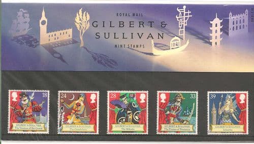 1992 Gilbert & Sulivan Presentation Pack Number 229