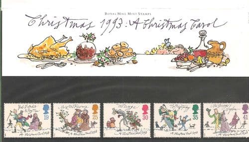 1993 Christmas Presentation Pack Number 242