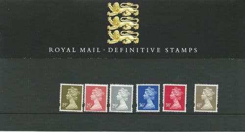 1993 Pack 30 Machin (Definitive Stamp Presentation Packs)