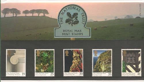1995 National Trust Presentation Pack Number 256