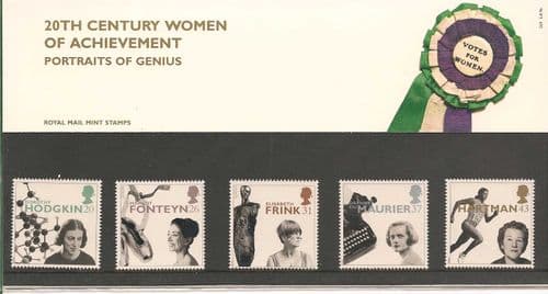 1996 Women Presentation Pack Number 269