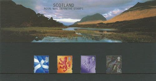 1999 Pack 45 Scotland Regional (Definitive Stamp Presentation Packs)
