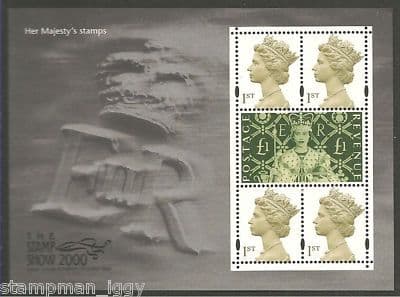 2000 MS2147 Stamp Show Miniature Sheet
