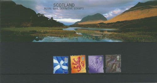 2002 Pack 55 Scotland Regional (Definitive Stamp Presentation Packs)