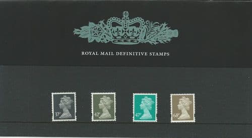 2002 Pack 58 Machin (Definitive Stamp Presentation Packs)