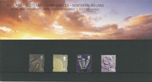 2002 Pack 59 Four Regions (Definitive Stamp Presentation Packs)