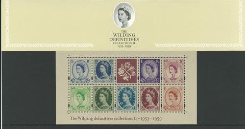 2003 Pack 61 Wilding II Miniature Sheet (Definitive Stamp Presentation Packs)