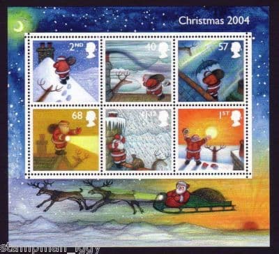 2004 MS2501 Christmas Miniature Sheet