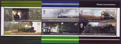 2004 MS2423 Locomotives Miniature Sheet
