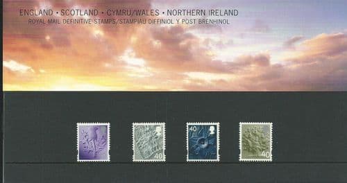 2004 Pack 68 Four Regions (Definitive Stamp Presentation Packs)