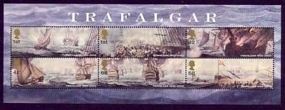 2005 MS2580 Battle of Trafalgar Miniature Sheet