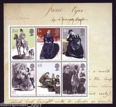 2005 MS2524 Jane Eyre Miniature Sheet