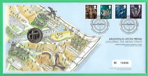 2005 RMC43 Wales Definitive Coin Cover