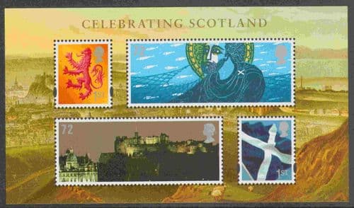 2006 MSS153 Celebrating Scotland Miniature Sheet