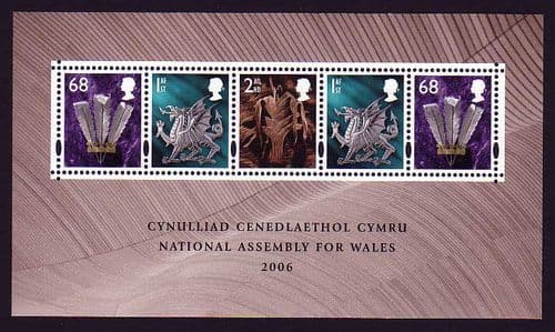 2006 MSW143 Welsh Assembly Miniature Sheet