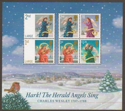 2007 MS2795 Christmas Miniature Sheet