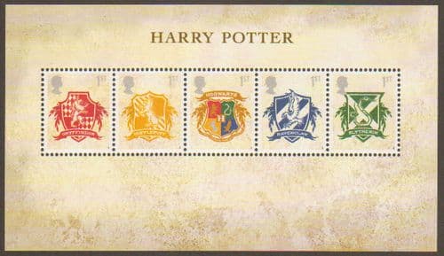 2007 MS2757 Harry Potter Miniature Sheet