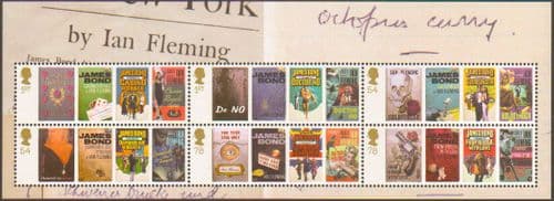 2008 MS2803 James Bond Miniature Sheet