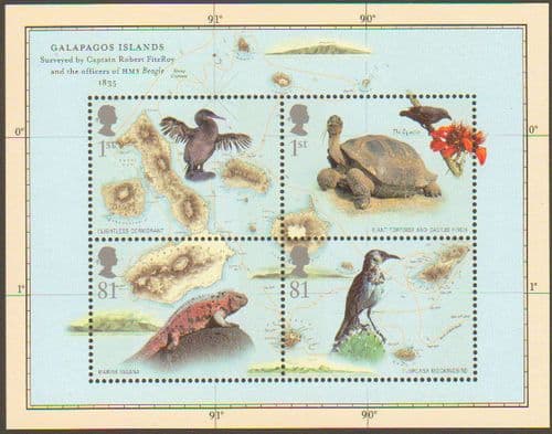 2009 MS2904 Darwin Miniature Sheet