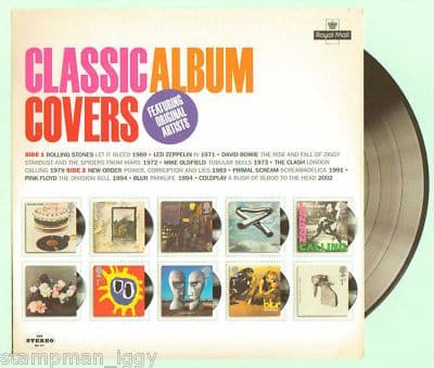 2010 MS3019 Classic Album Covers Souvenir Mini Sheet
