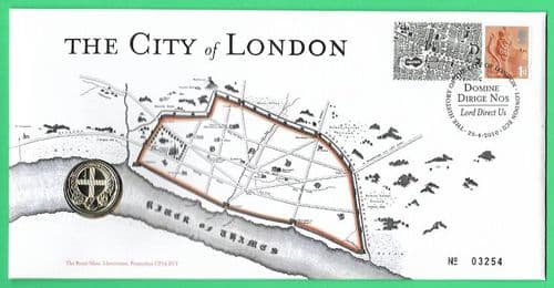 2010 RMC81 City of London Coin Cover