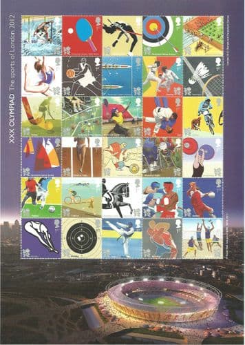 2011 MS3204a Olympic and Paralympic Games Miniature Sheet