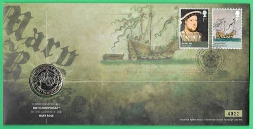 2011 RMC106 500th Anniversary of Launch of May Rose Coin Cover