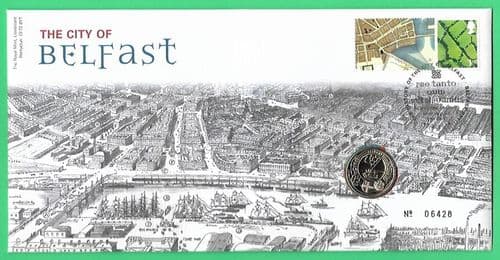 2011 RMC92 City of Belfast Coin Cover