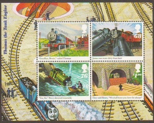 2011 MS3193 Thomas The Tank Miniature Sheet