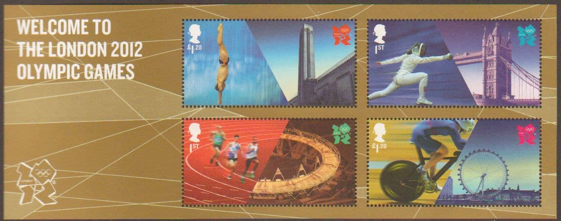 2012 MS3341 Welcome to the Olympic Games Miniature Sheet