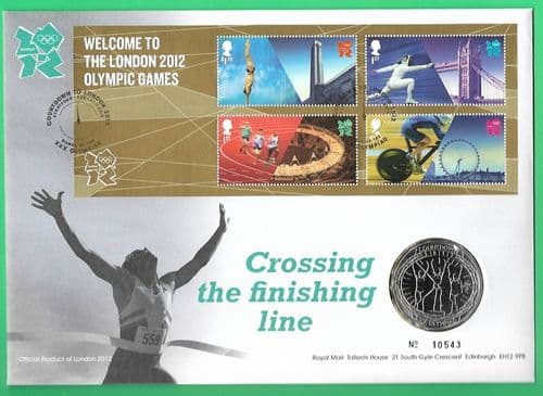 2012 RMC127 Countdown to Olympics Coin Cover