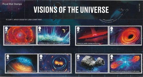 2020 Pack Number 582 Visions of the Universe Presentation Pack