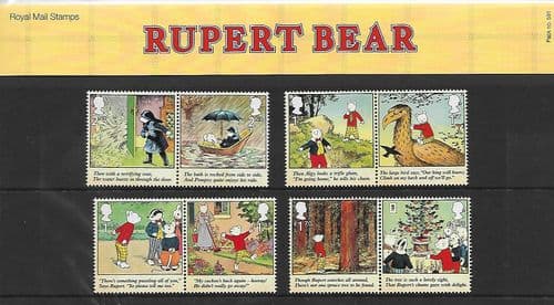 2020 Pack Number 591 Rupert Bear Presentation Pack