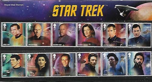 2020 Pack Number 594 Star Trek (Combined) Presentation Pack
