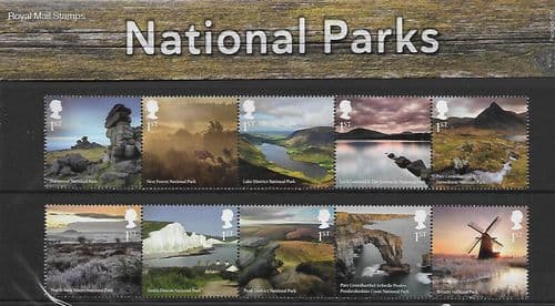 2021 Pack Number 596 National Parks Presentation Pack