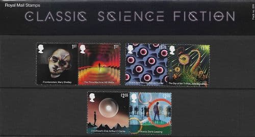 2021 Pack Number 599 Classic Science Fiction Presentation Pack